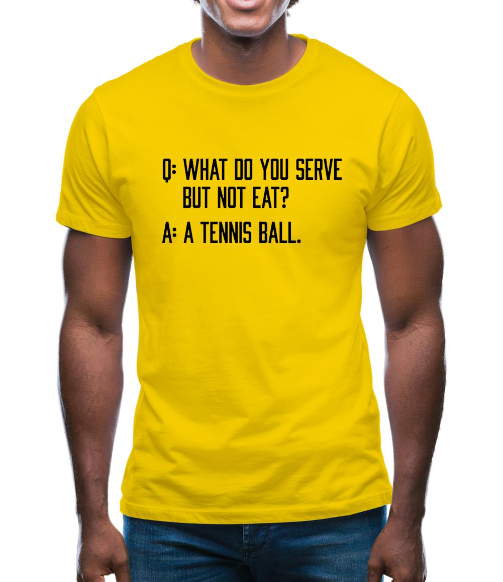 Don’T Eat Tennis Ball Mens T-Shirt Don’T Eat Tennis Ball Mens T-Shirt