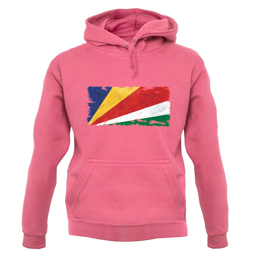 Seychelles Grunge Style Flag unisex hoodie Seychelles Grunge Style Flag unisex hoodie