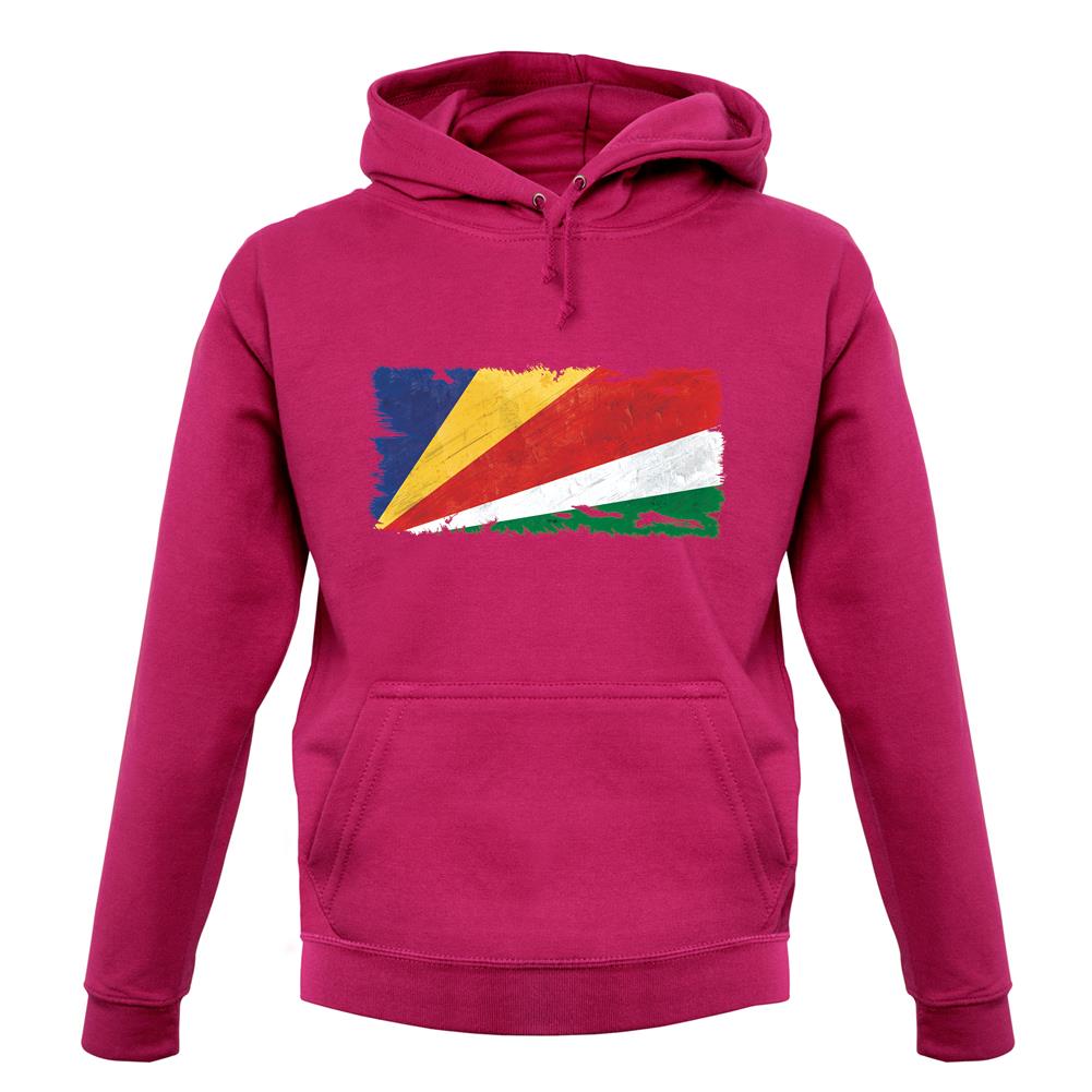 Seychelles Grunge Style Flag unisex hoodie Seychelles Grunge Style Flag unisex hoodie