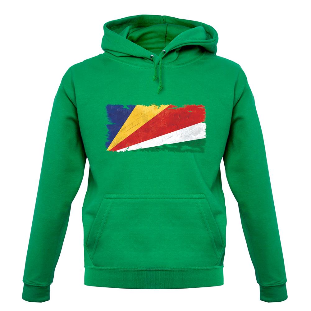 Seychelles Grunge Style Flag unisex hoodie Seychelles Grunge Style Flag unisex hoodie