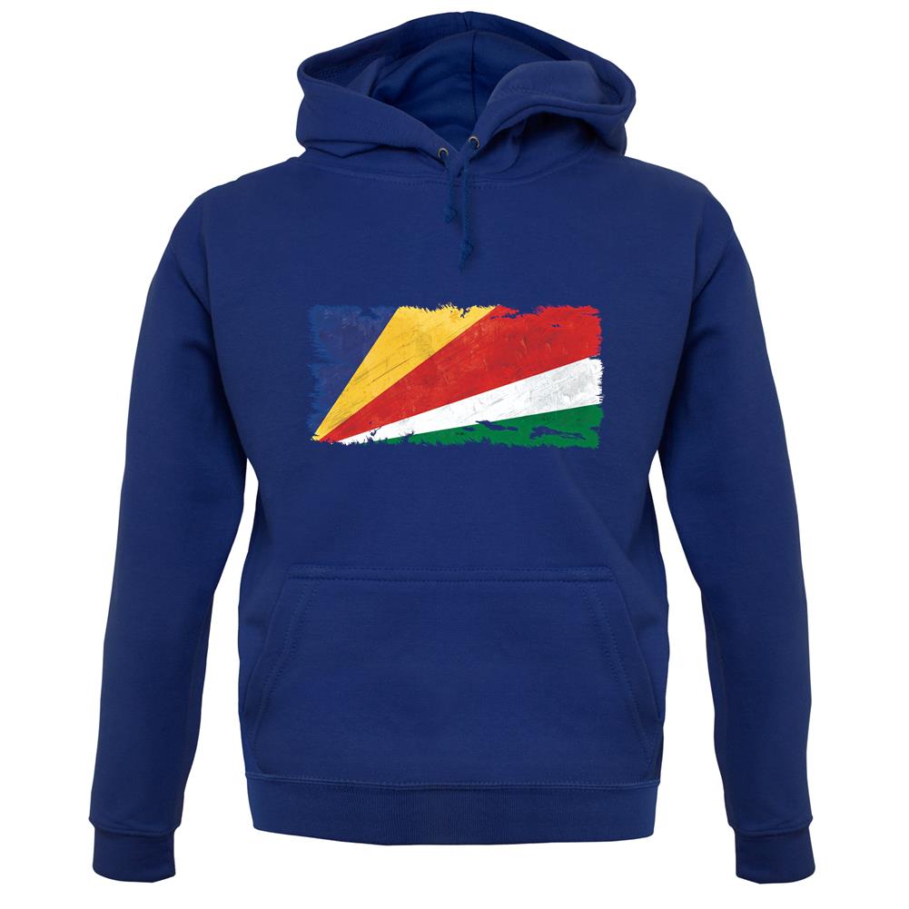 Seychelles Grunge Style Flag unisex hoodie Seychelles Grunge Style Flag unisex hoodie
