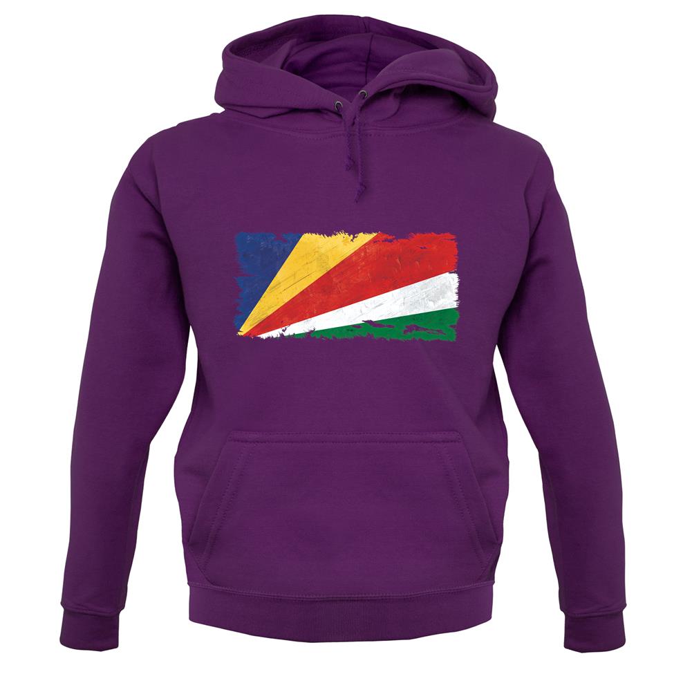 Seychelles Grunge Style Flag unisex hoodie Seychelles Grunge Style Flag unisex hoodie