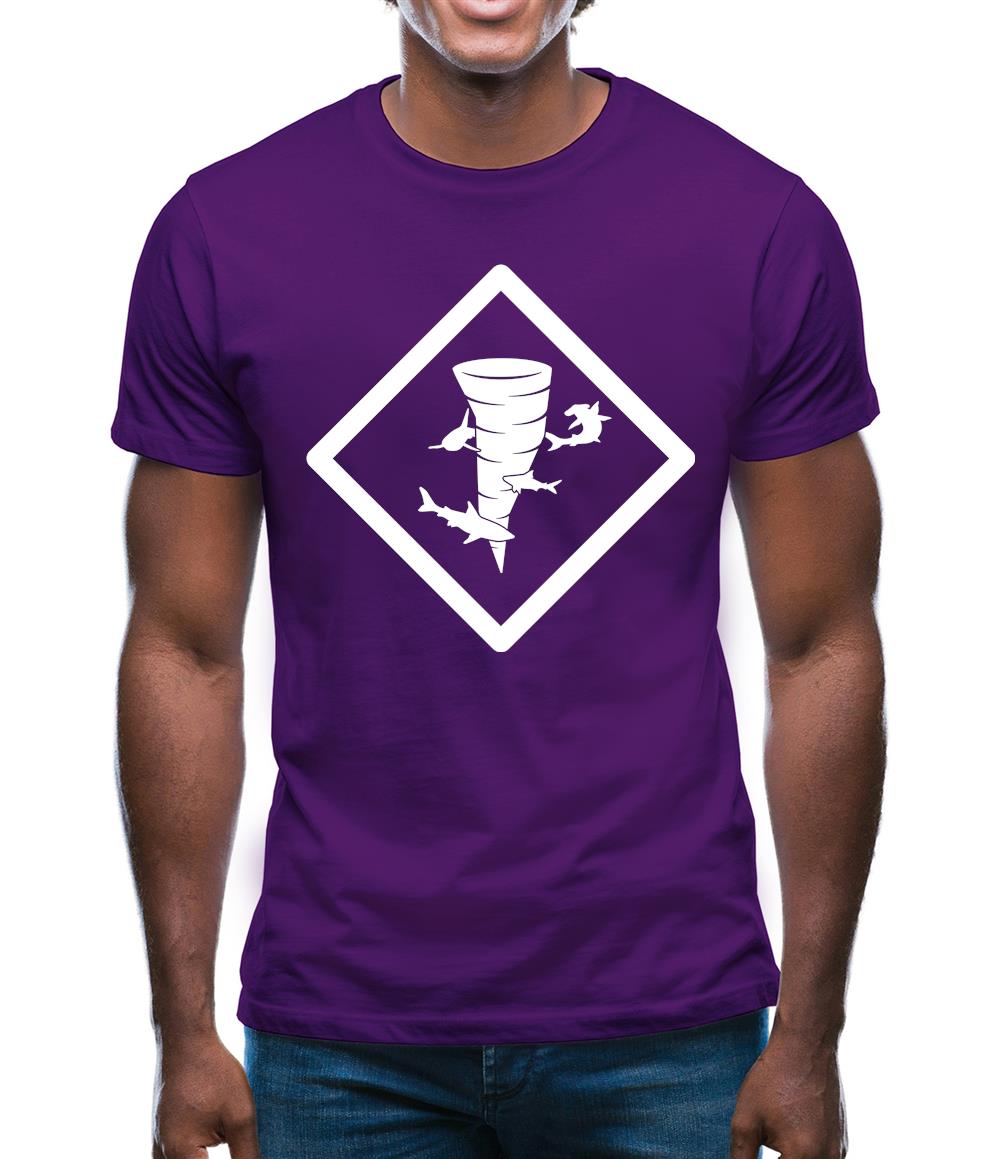 Shark Tornado Mens T-Shirt Shark Tornado Mens T-Shirt