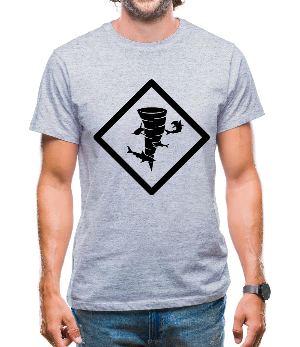 Shark Tornado Mens T-Shirt Shark Tornado Mens T-Shirt