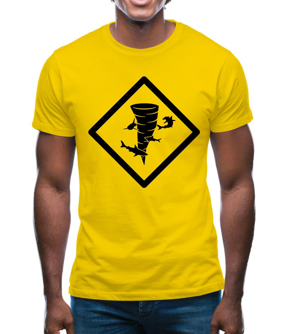 Shark Tornado Mens T-Shirt Shark Tornado Mens T-Shirt