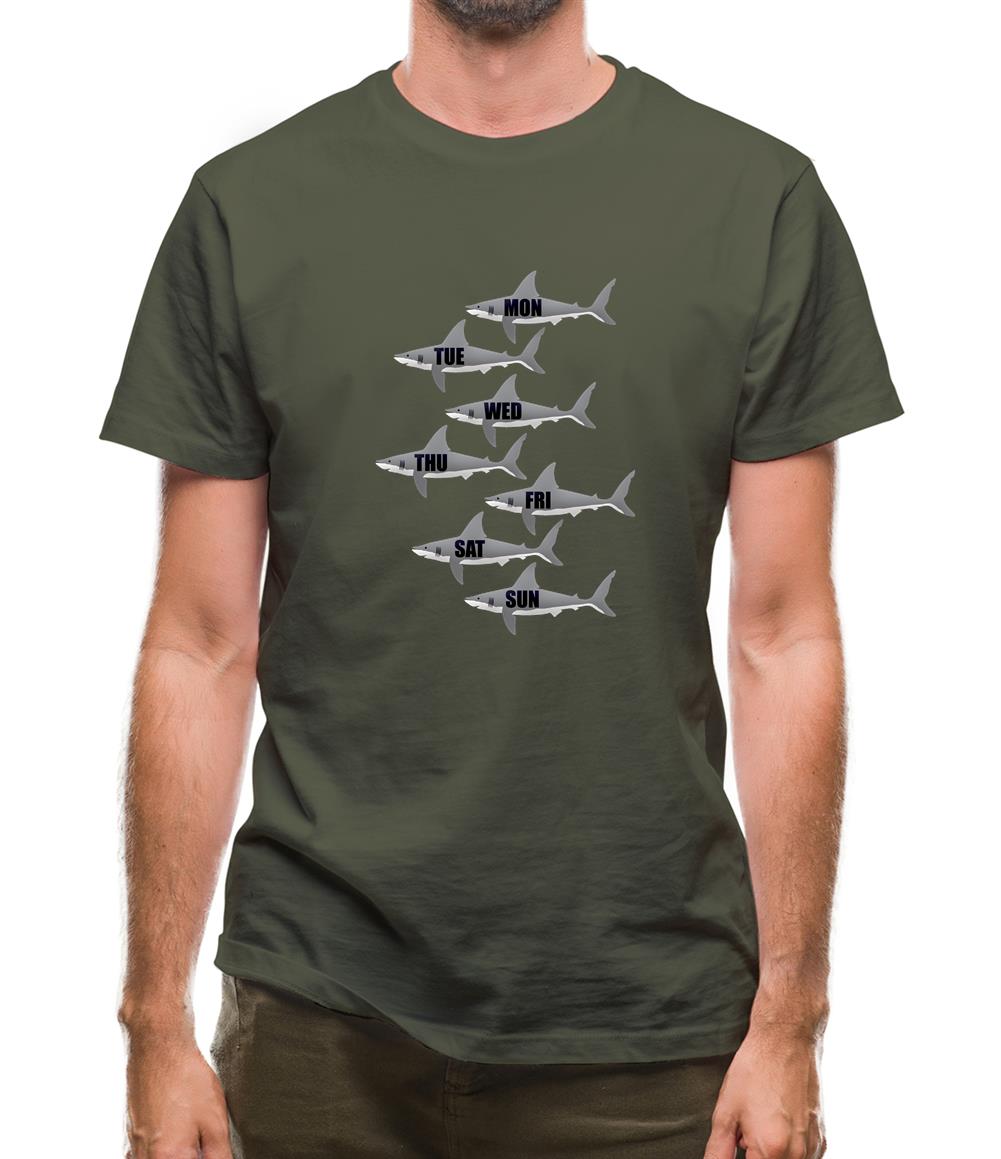 Shark Week Mens T-Shirt Shark Week Mens T-Shirt