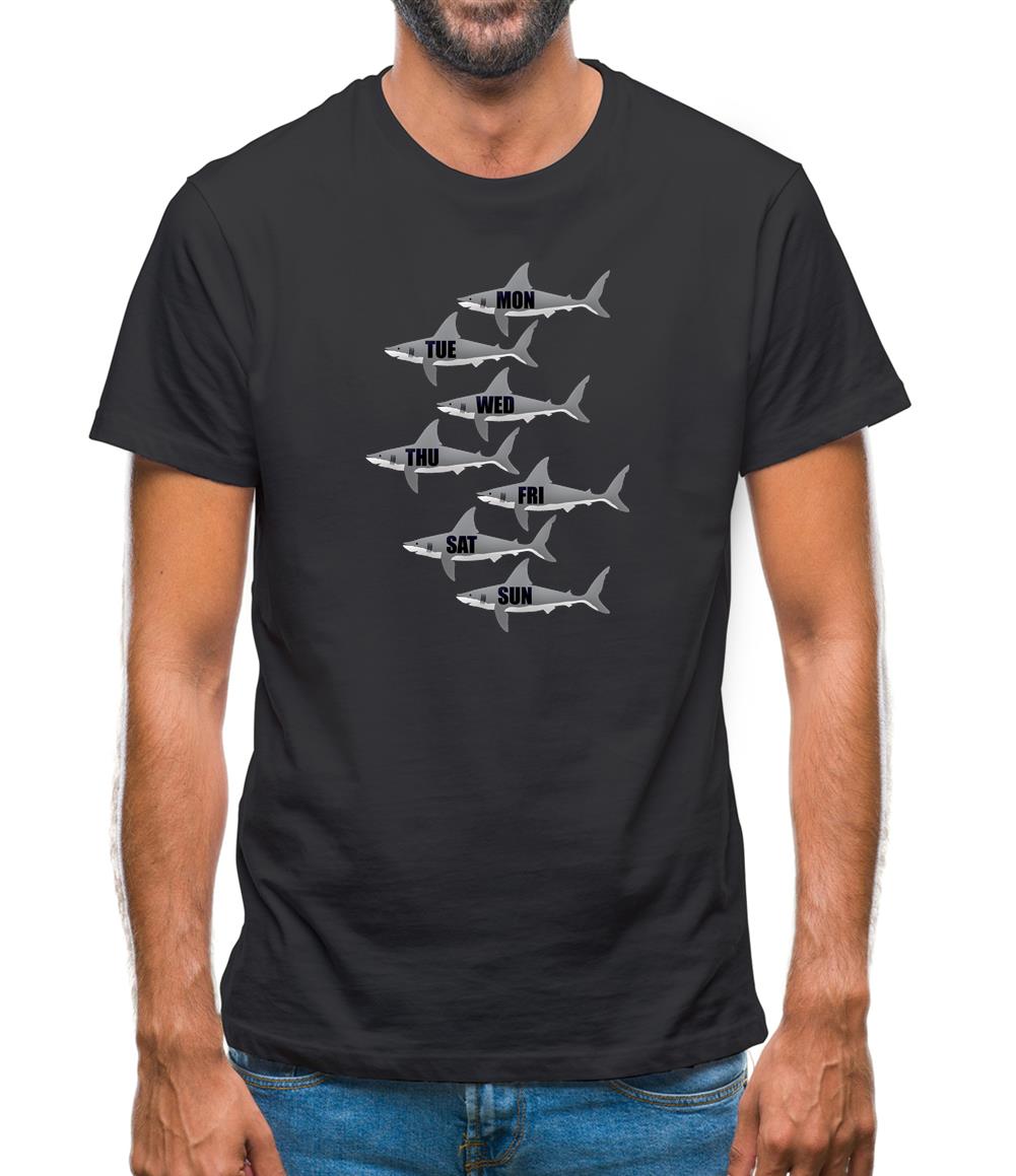 Shark Week Mens T-Shirt Shark Week Mens T-Shirt