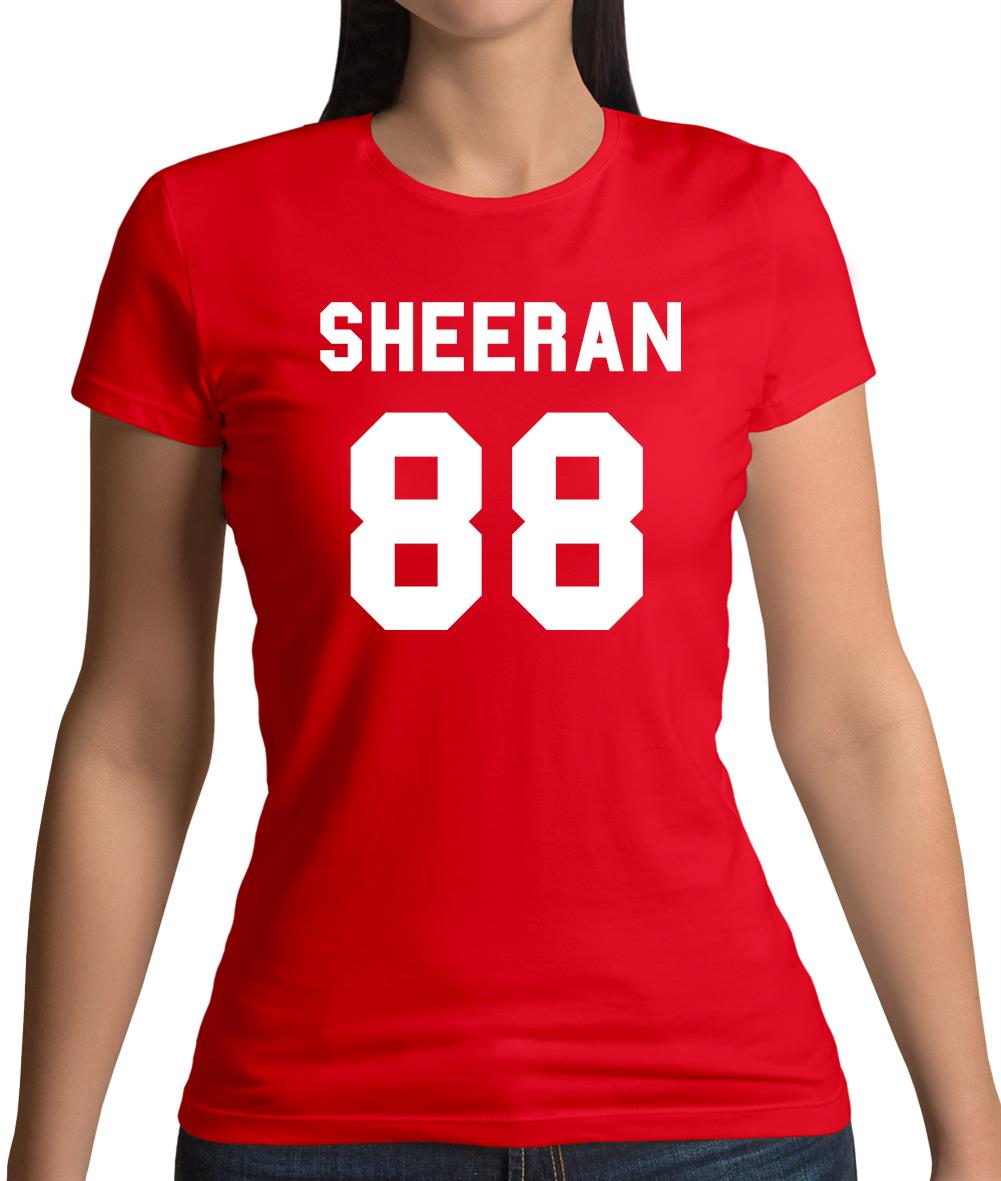 Sheeran 88 Womens T-Shirt Sheeran 88 Womens T-Shirt
