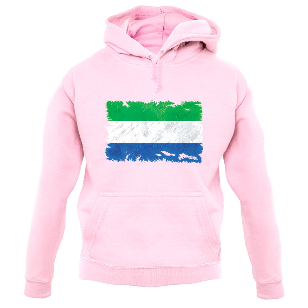 Sierra Leone Grunge Style Flag unisex hoodie Sierra Leone Grunge Style Flag unisex hoodie
