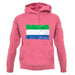 Sierra Leone Grunge Style Flag unisex hoodie Sierra Leone Grunge Style Flag unisex hoodie