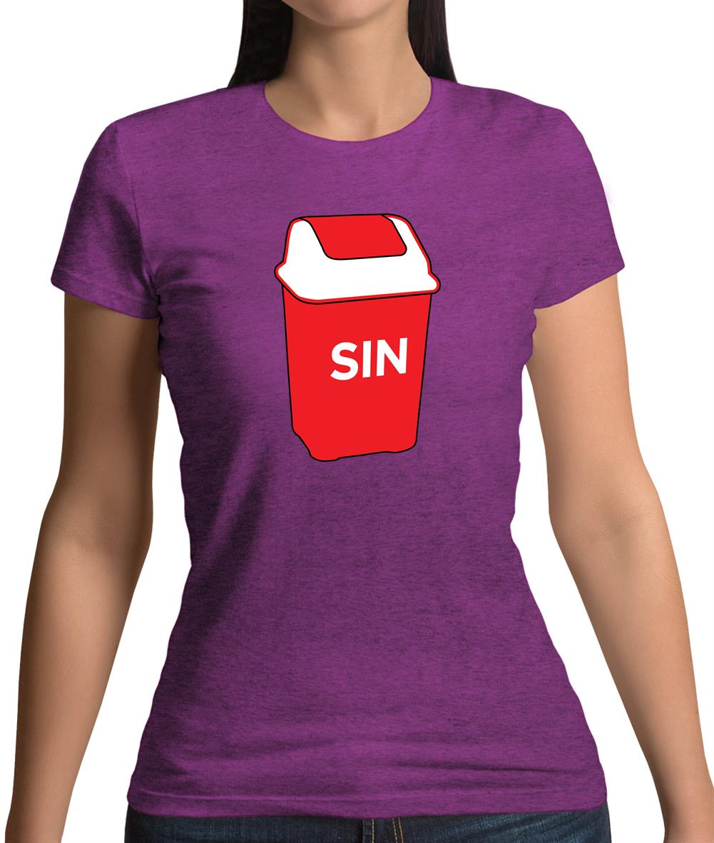 Sin Bin Womens T-Shirt Sin Bin Womens T-Shirt