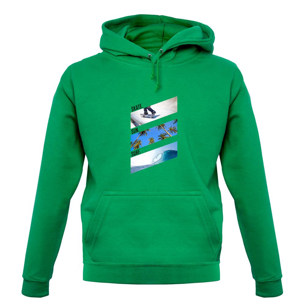 Skate Sun Surf unisex hoodie Skate Sun Surf unisex hoodie