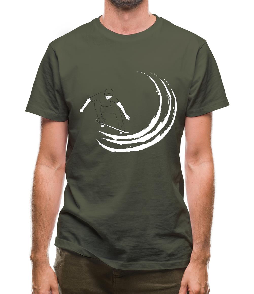 Skaters Swoosh Mens T-Shirt Skaters Swoosh Mens T-Shirt