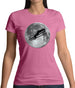 Ski Jump Moon Womens T-Shirt Ski Jump Moon Womens T-Shirt
