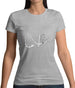 Ski Jump Swoosh Womens T-Shirt Ski Jump Swoosh Womens T-Shirt