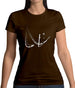 Ski Jump Swoosh Womens T-Shirt Ski Jump Swoosh Womens T-Shirt