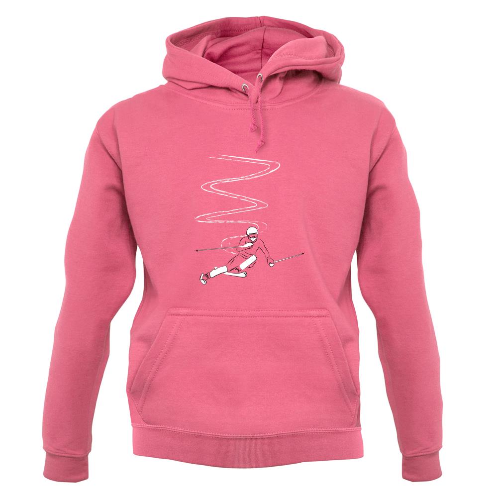 Ski Slaloms Swoosh unisex hoodie Ski Slaloms Swoosh unisex hoodie