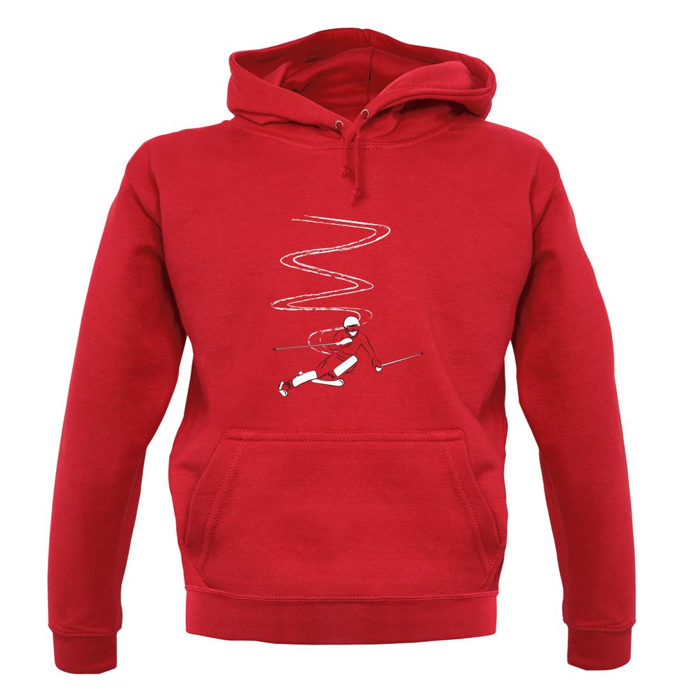 Ski Slaloms Swoosh unisex hoodie Ski Slaloms Swoosh unisex hoodie