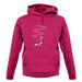 Ski Slaloms Swoosh unisex hoodie Ski Slaloms Swoosh unisex hoodie