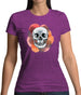Skull Flower Womens T-Shirt Skull Flower Womens T-Shirt