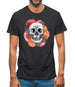 Skull Flower Mens T-Shirt Skull Flower Mens T-Shirt