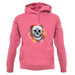 Skull Flower unisex hoodie Skull Flower unisex hoodie