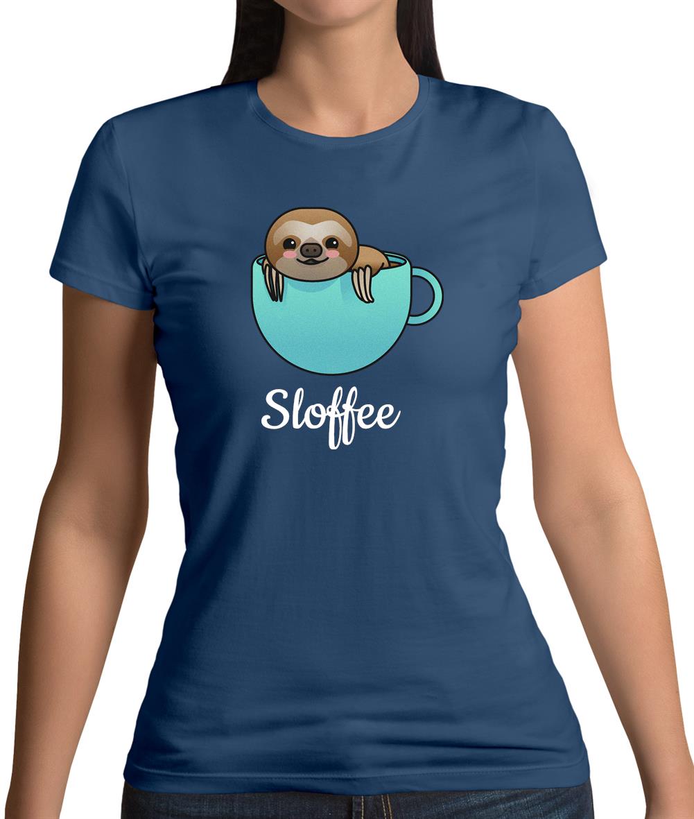 Sloffee Womens T-Shirt Sloffee Womens T-Shirt