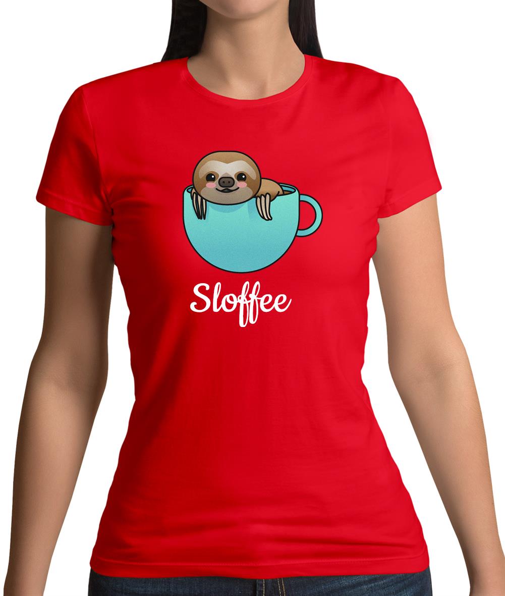 Sloffee Womens T-Shirt Sloffee Womens T-Shirt