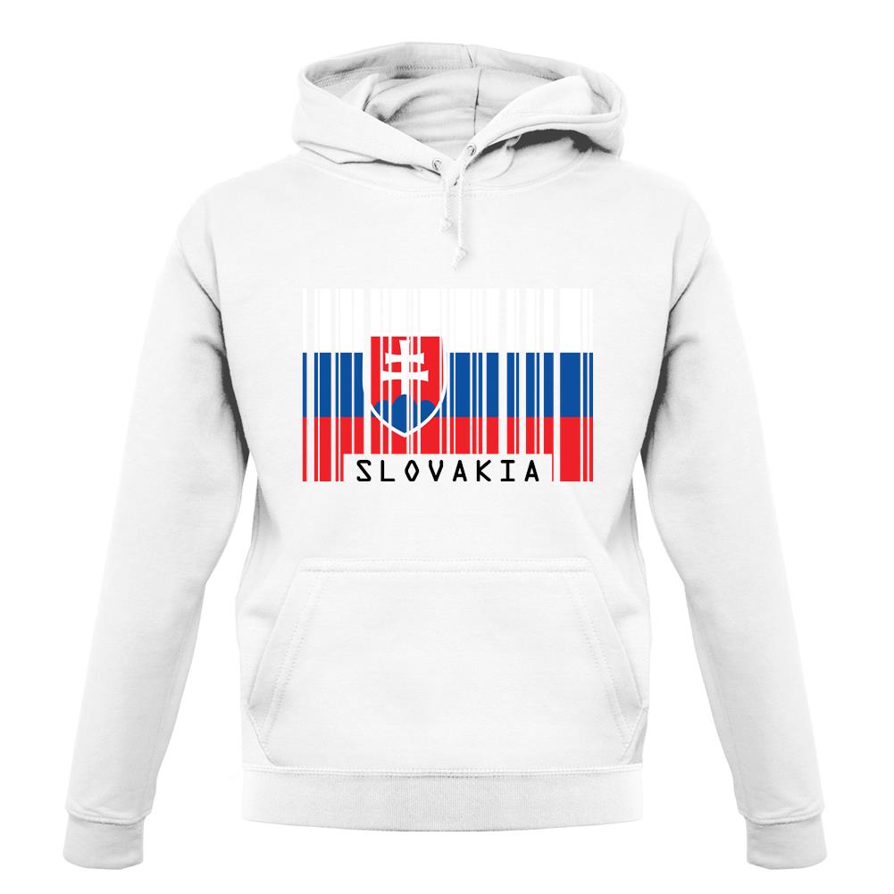 Slovakia Barcode Style Flag unisex hoodie Slovakia Barcode Style Flag unisex hoodie