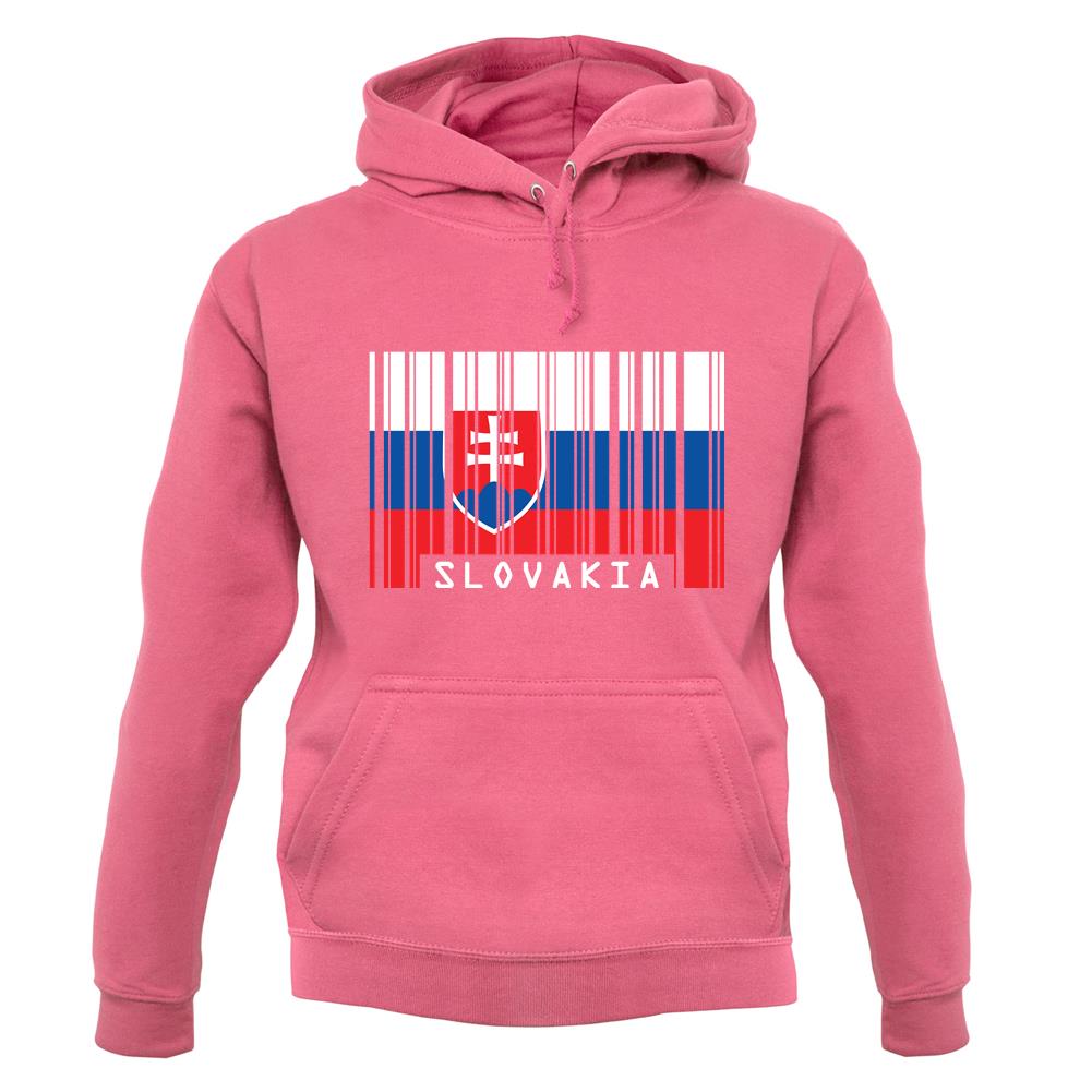 Slovakia Barcode Style Flag unisex hoodie Slovakia Barcode Style Flag unisex hoodie