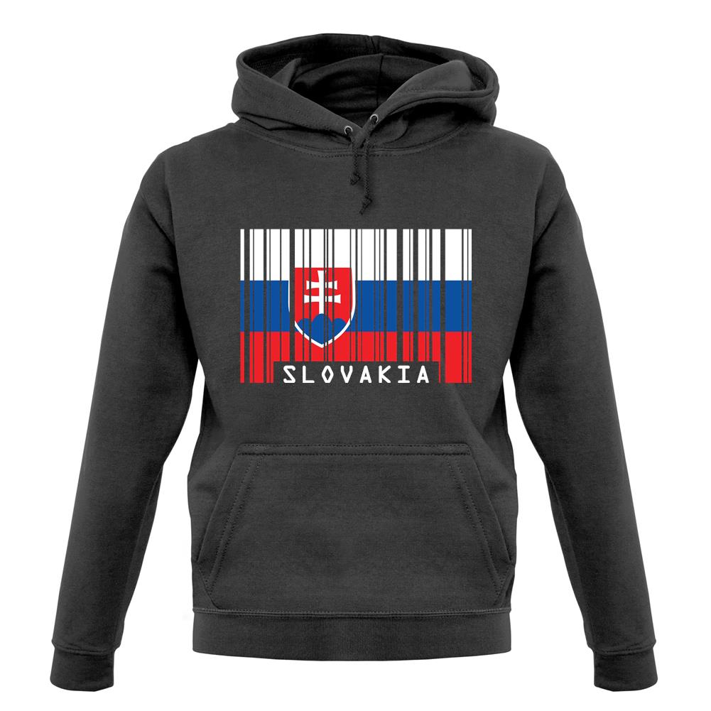 Slovakia Barcode Style Flag unisex hoodie Slovakia Barcode Style Flag unisex hoodie