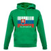 Slovakia Barcode Style Flag unisex hoodie Slovakia Barcode Style Flag unisex hoodie