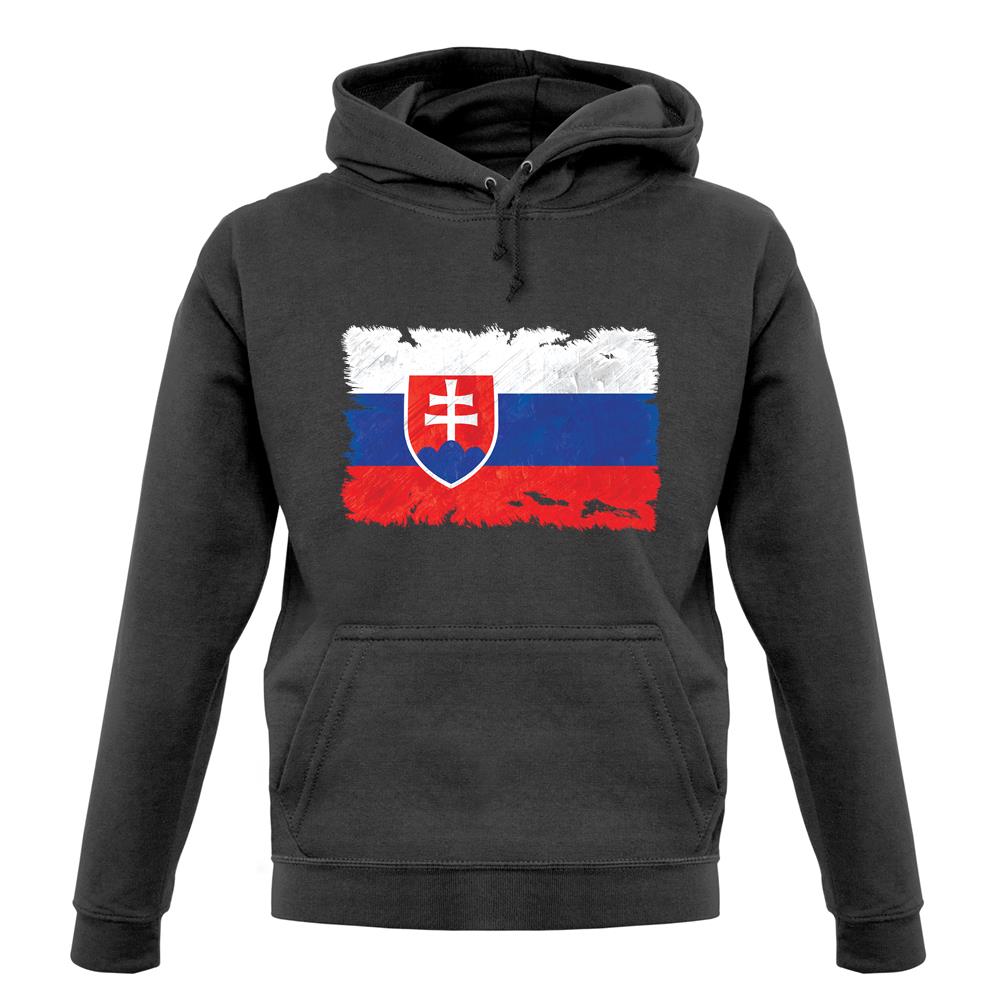 Slovakia Grunge Style Flag unisex hoodie Slovakia Grunge Style Flag unisex hoodie