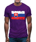 Slovakia Grunge Style Flag Mens T-Shirt Slovakia Grunge Style Flag Mens T-Shirt