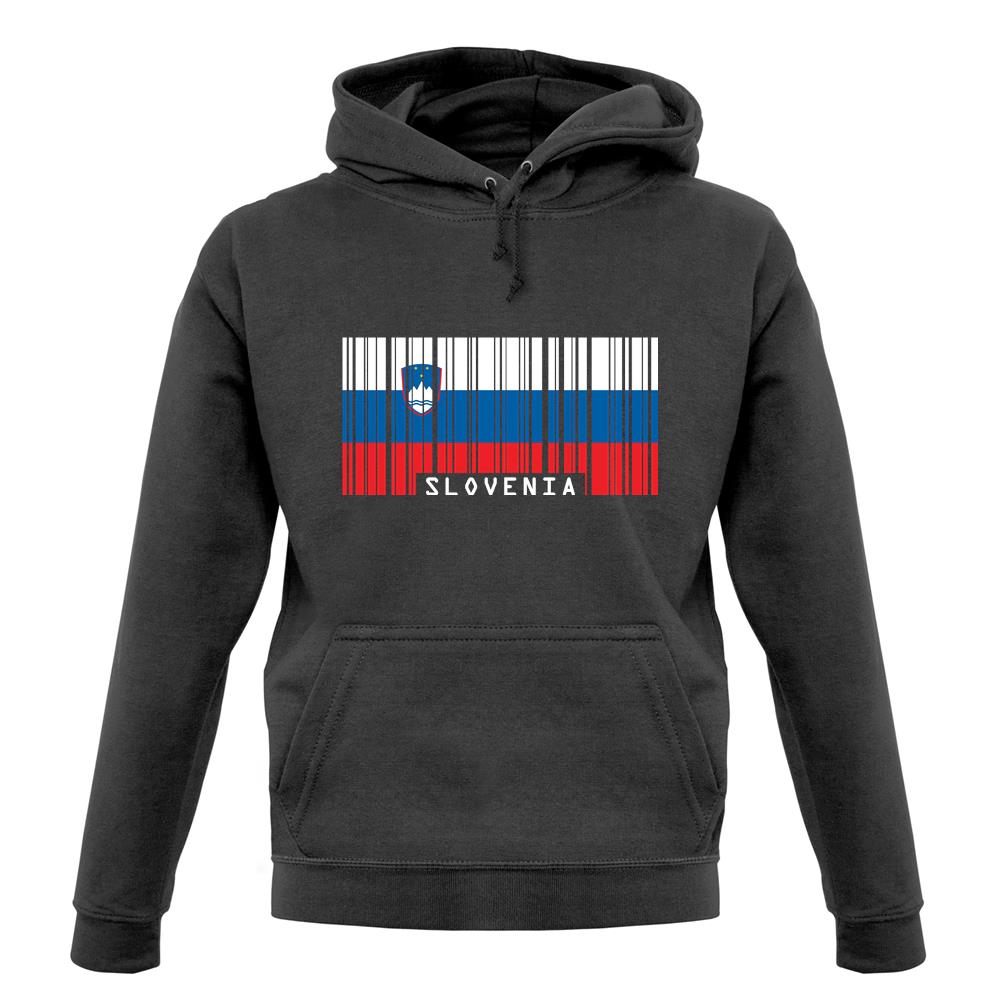 Slovenia Barcode Style Flag unisex hoodie Slovenia Barcode Style Flag unisex hoodie