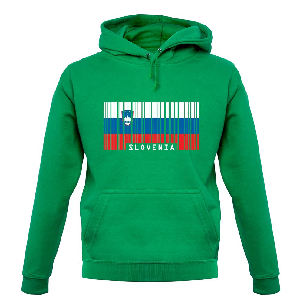 Slovenia Barcode Style Flag unisex hoodie Slovenia Barcode Style Flag unisex hoodie