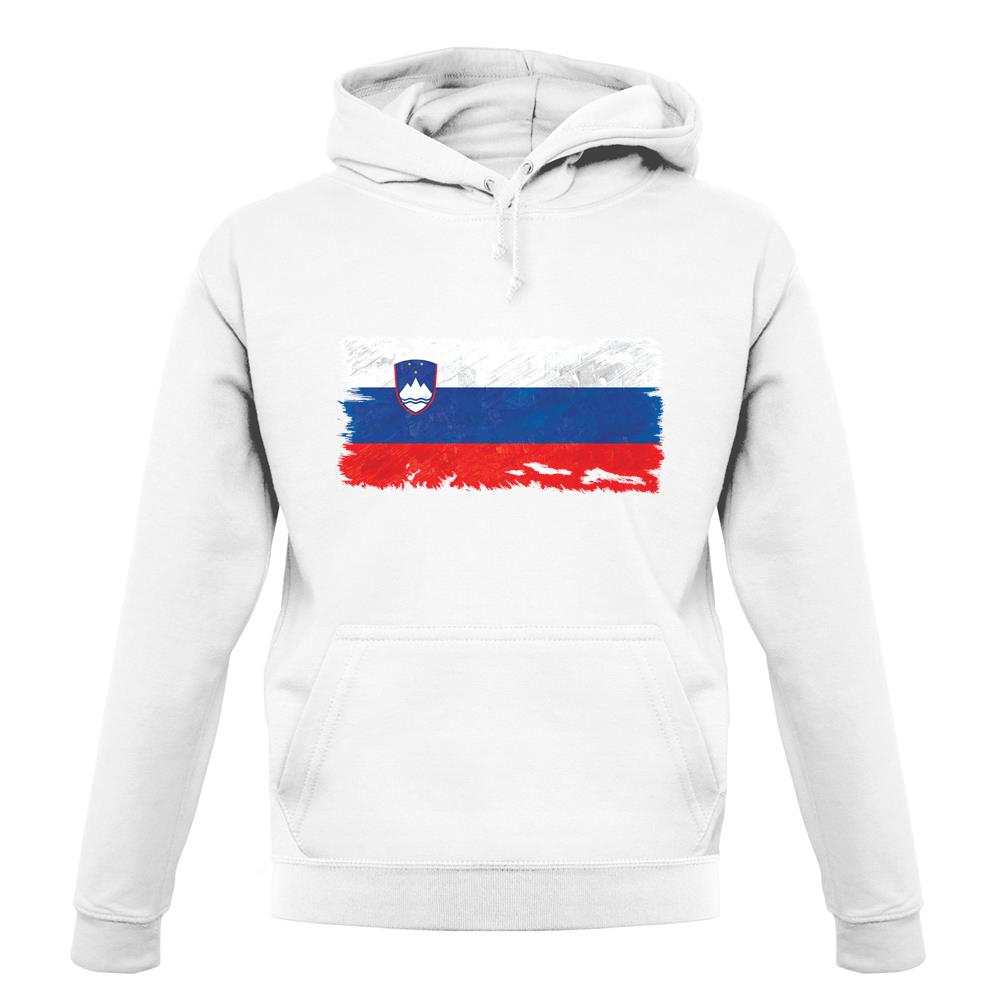 Slovenia Grunge Style Flag unisex hoodie Slovenia Grunge Style Flag unisex hoodie