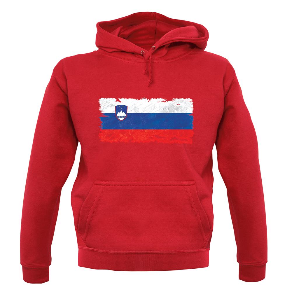 Slovenia Grunge Style Flag unisex hoodie Slovenia Grunge Style Flag unisex hoodie