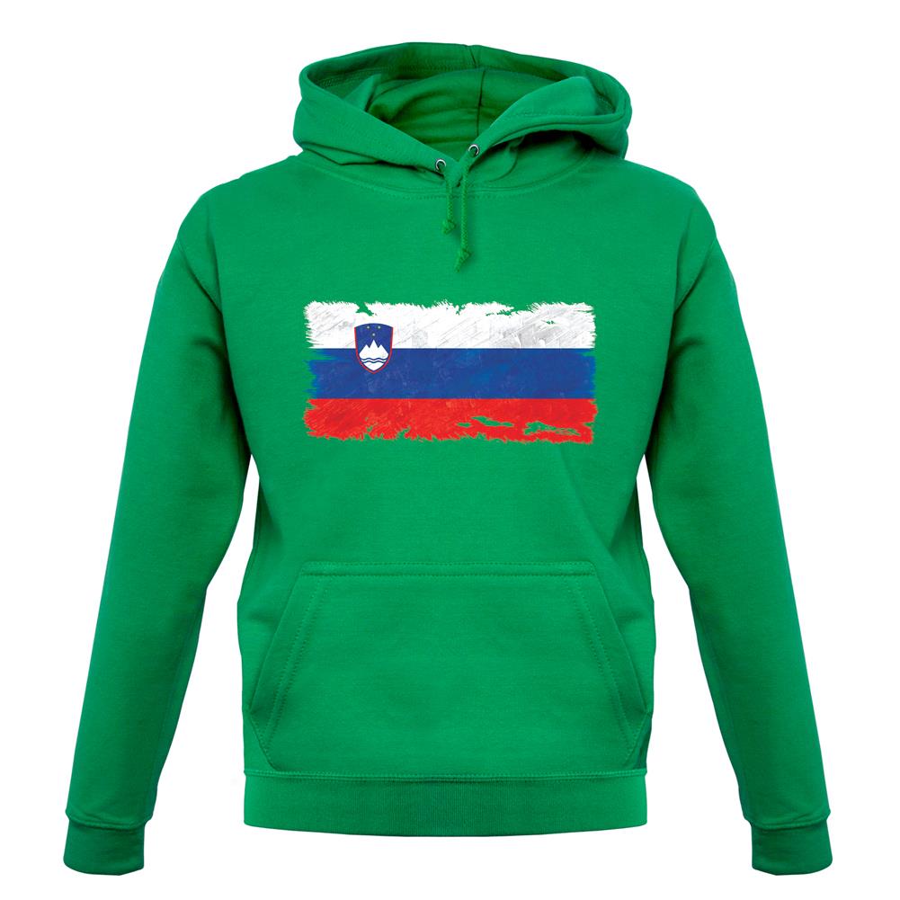 Slovenia Grunge Style Flag unisex hoodie Slovenia Grunge Style Flag unisex hoodie