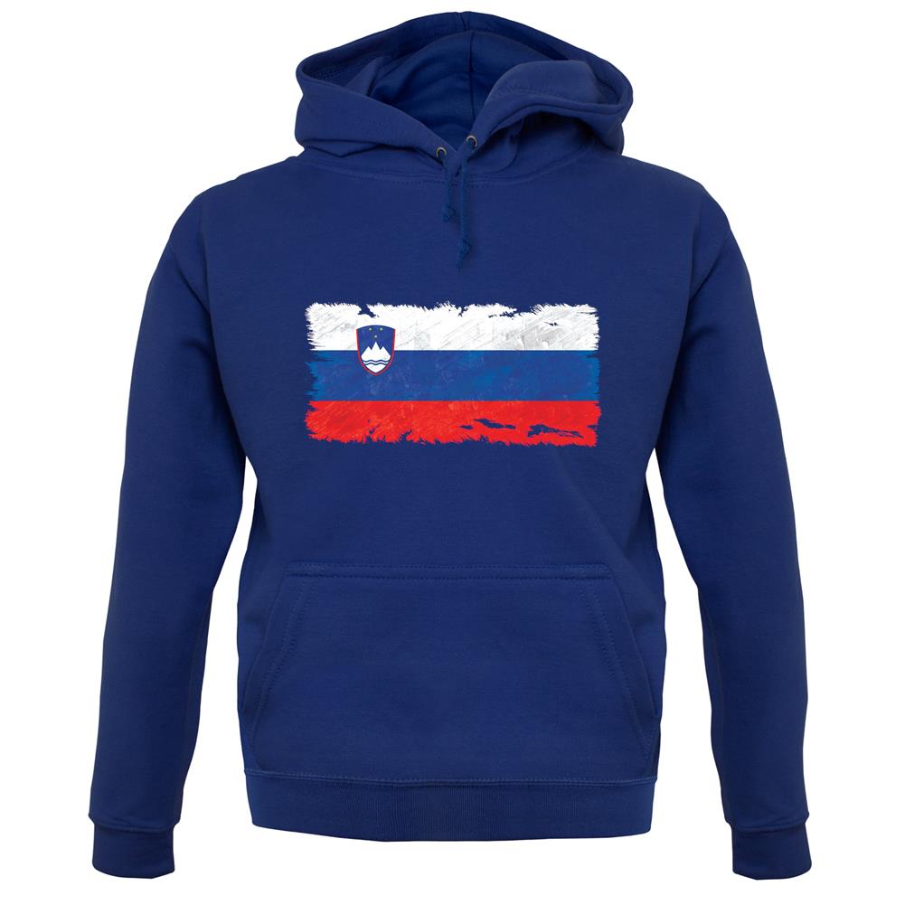 Slovenia Grunge Style Flag unisex hoodie Slovenia Grunge Style Flag unisex hoodie