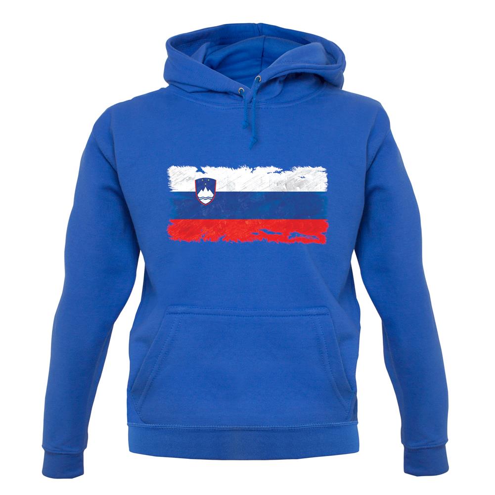 Slovenia Grunge Style Flag unisex hoodie Slovenia Grunge Style Flag unisex hoodie