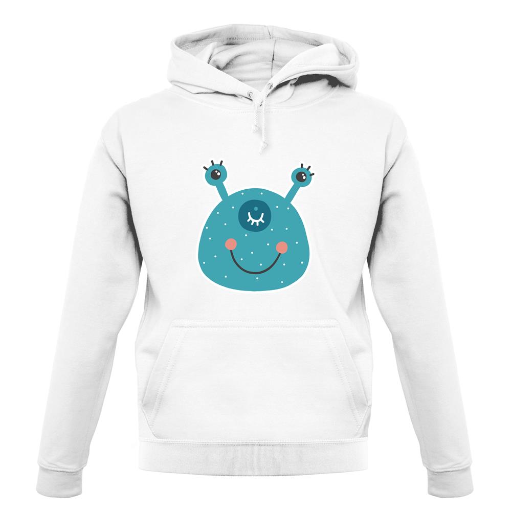 Smiley Face Alien unisex hoodie Smiley Face Alien unisex hoodie