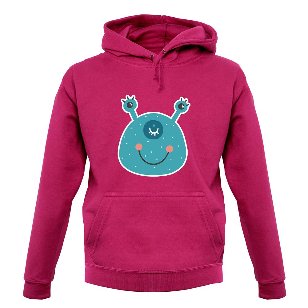 Smiley Face Alien unisex hoodie Smiley Face Alien unisex hoodie