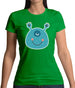 Smiley Face Alien Womens T-Shirt Smiley Face Alien Womens T-Shirt