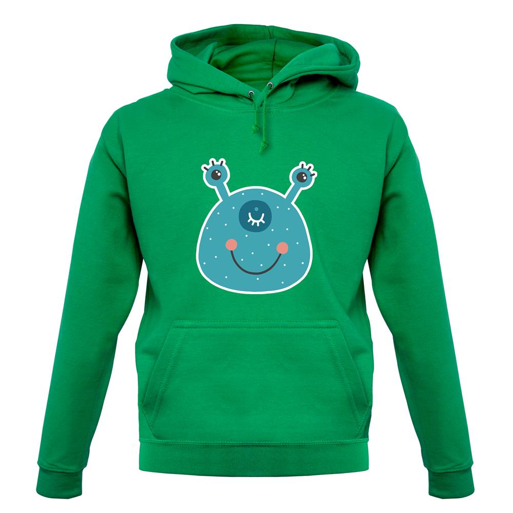 Smiley Face Alien unisex hoodie Smiley Face Alien unisex hoodie
