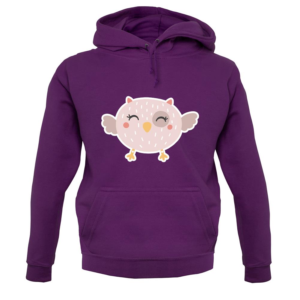 Smiley Face Baby Owl unisex hoodie Smiley Face Baby Owl unisex hoodie