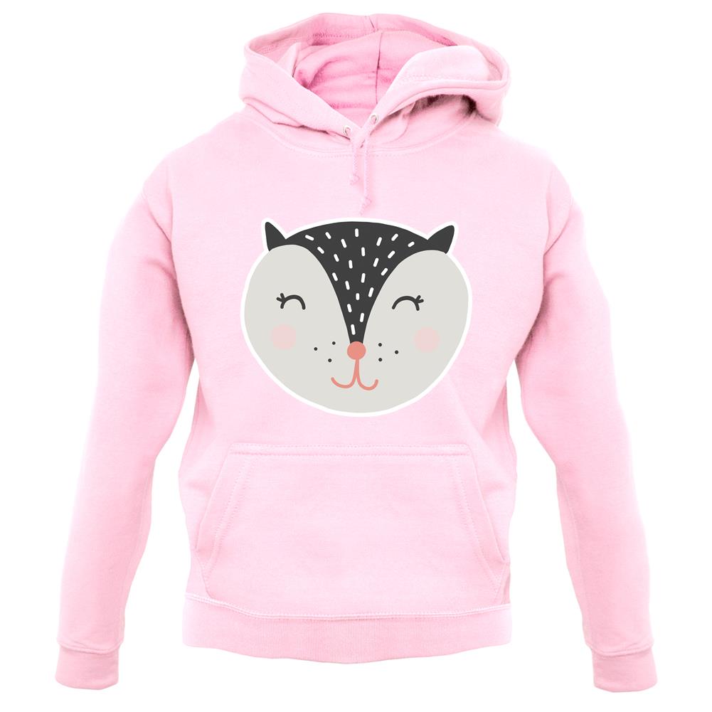 Smiley Face Badger unisex hoodie Smiley Face Badger unisex hoodie