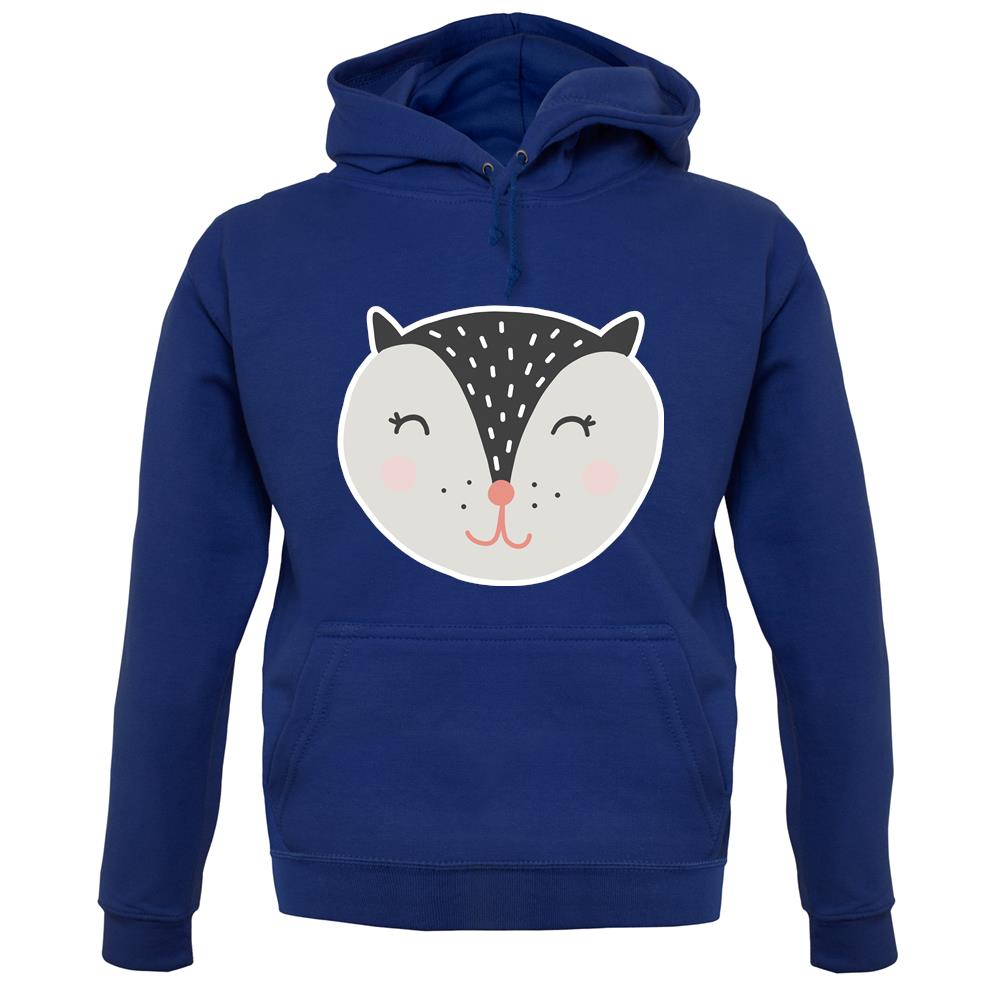 Smiley Face Badger unisex hoodie Smiley Face Badger unisex hoodie