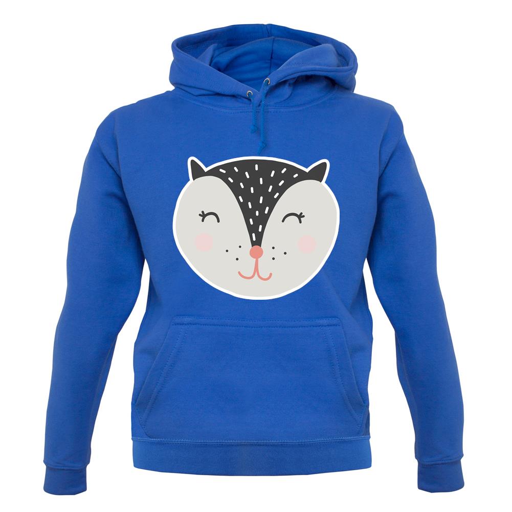Smiley Face Badger unisex hoodie Smiley Face Badger unisex hoodie