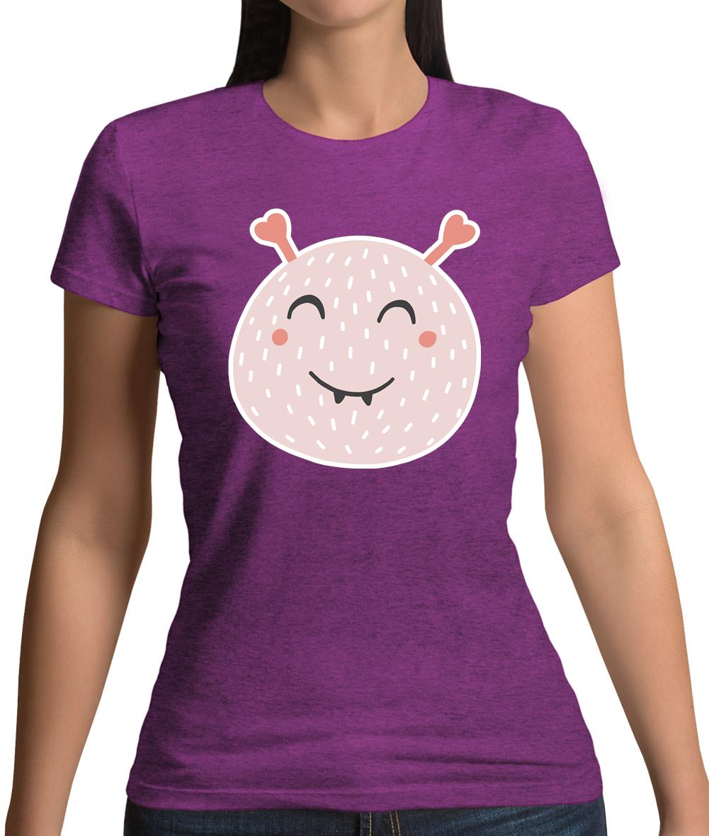 Smiley Face Blob Womens T-Shirt Smiley Face Blob Womens T-Shirt